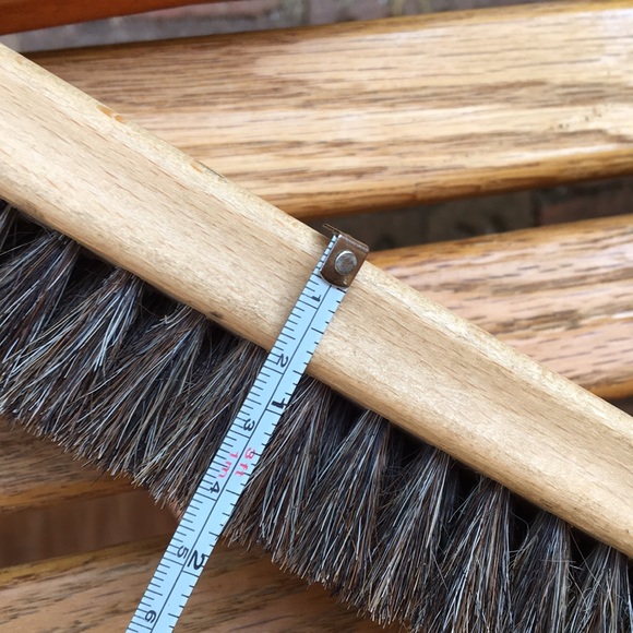 100% Horsehair Maple Shoe brush Made in USA 7” - Picture 8 of 9